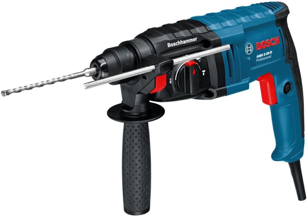  Bosch Professional GBH 2-20 D Corded 240 V Rotary Hammer Drill with SDS Plus