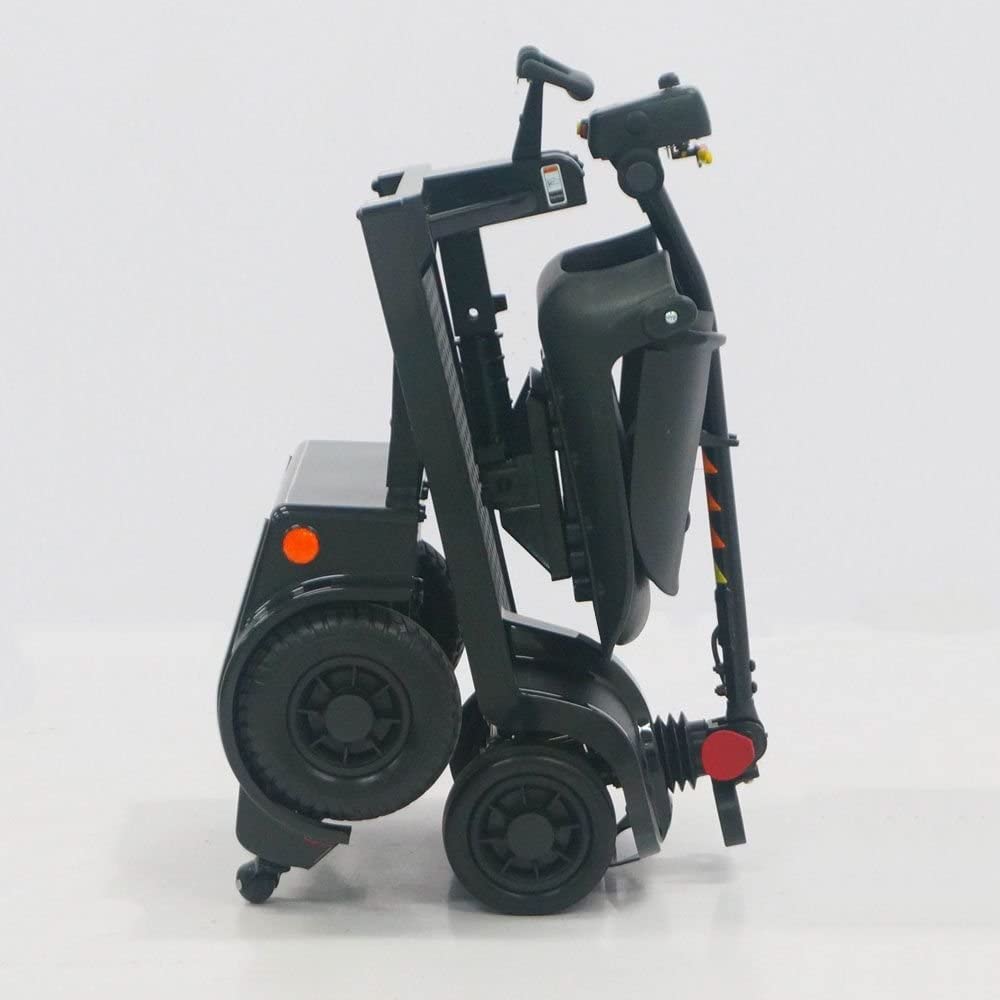 Deluxe Easy Folding Mobility Scooter-Electric Scooters for Adult Black