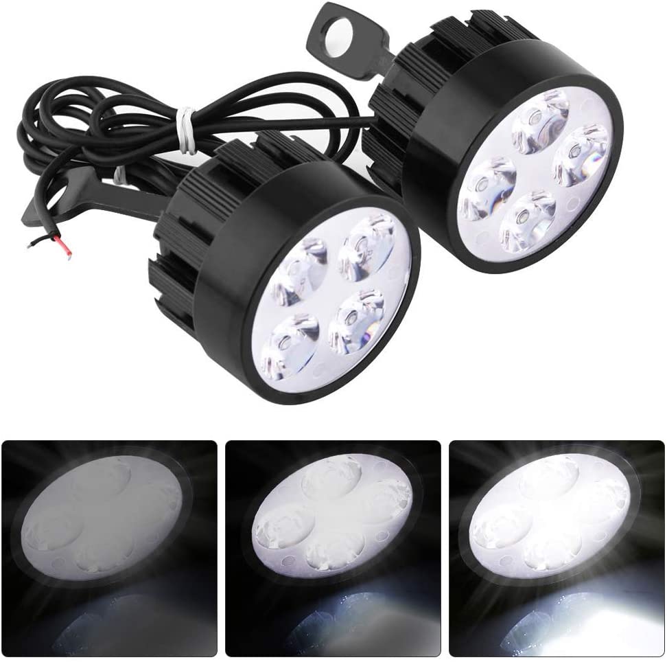 VGEBY Universal Motorcycle LED Lamp Headlight Fog Light Spotlight