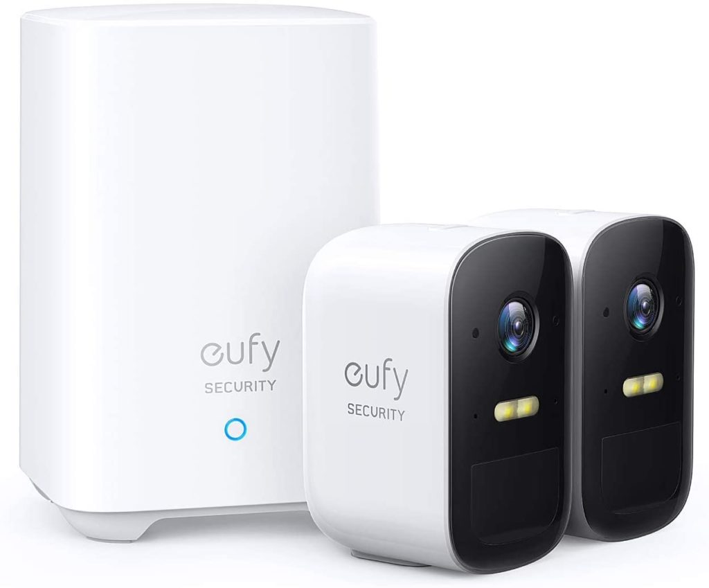 eufy Security, eufyCam 2C Wireless Home Security Camera System, 180-Day Battery Life, HD 1080p, IP67 Weatherproof, Night Vision, Compatible with Amazon Alexa, 2-Cam Kit, No Monthly Fee