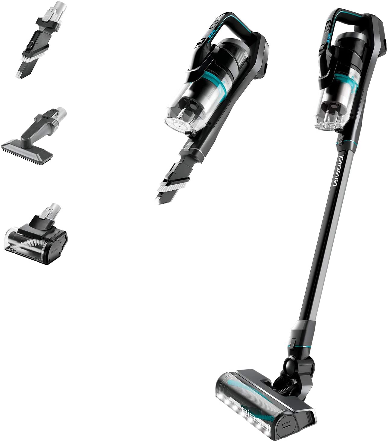 BISSELL Homecare 2602E, ICON Pet 25V Cordless Vacuum, Black/Electric Blue