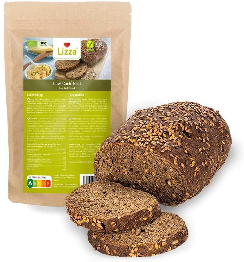 Lizza Low Carb Bread Baking Mix