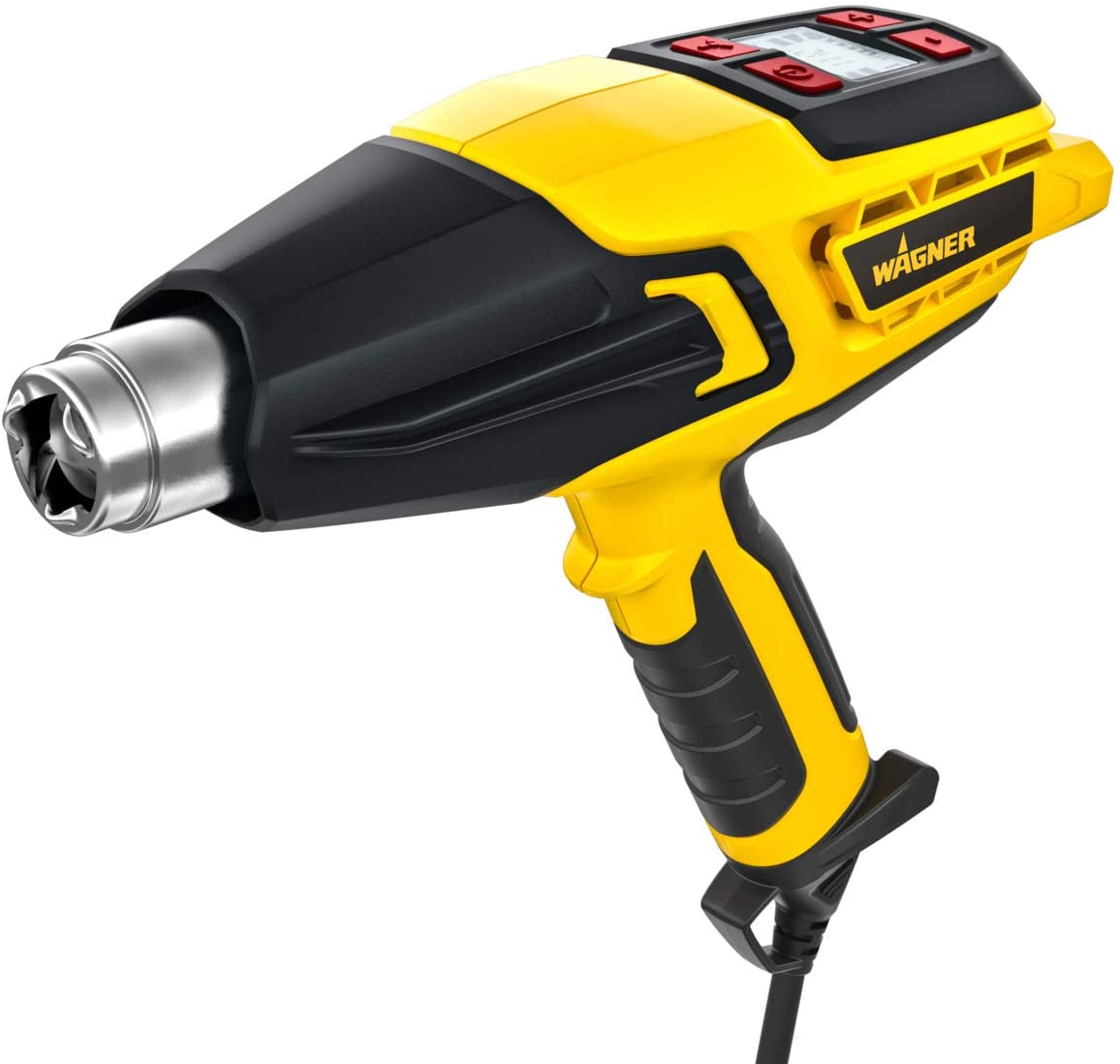 Wagner Heat Gun Furno 750 , 50°C - 630°C, 2000 W, memory function, airflow capacity 820 l/min, Digital LCD display, incl. concentrator, reflector, glass protection, wide nozzle, scraper, carry case