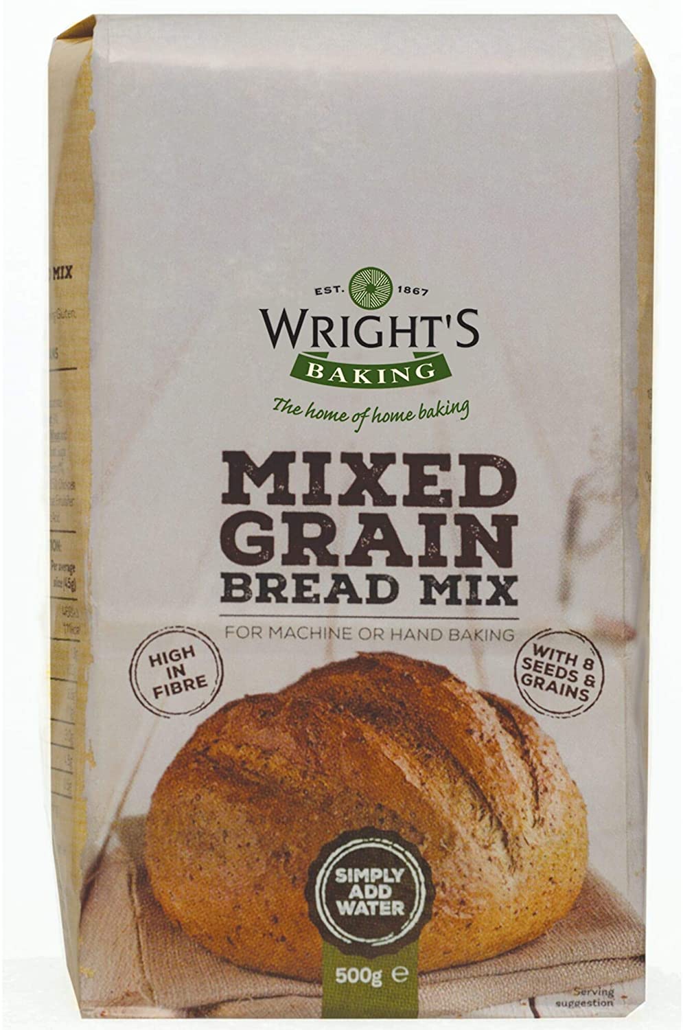 Wrights Baking Mixed Grain Bread Mix