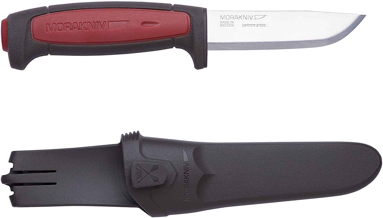 Mora Craftline Outdoor Knife available in Black-Red