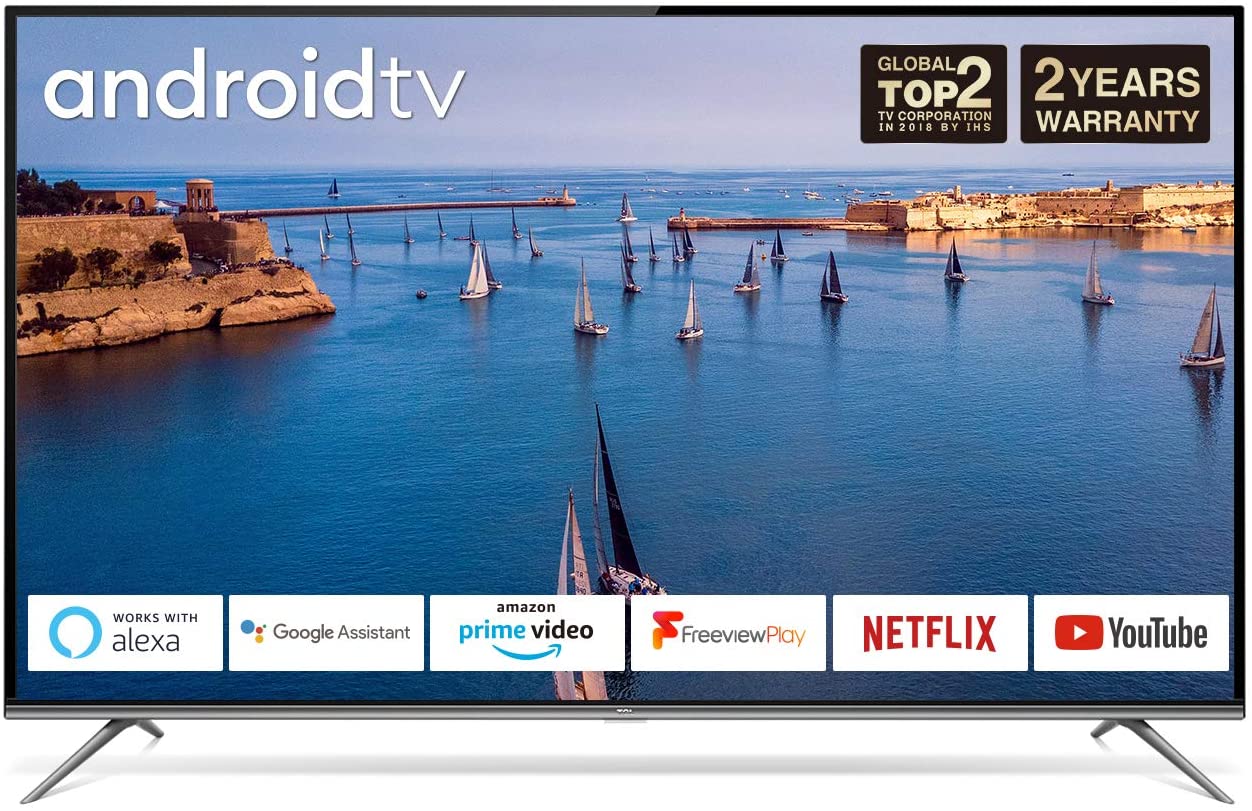 TCL 43EP658 Ultra HD Smart Android TV